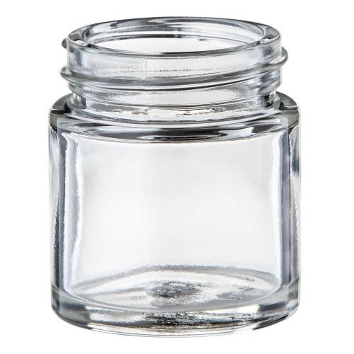 30ML CLEAR GLASS POMADE JAR